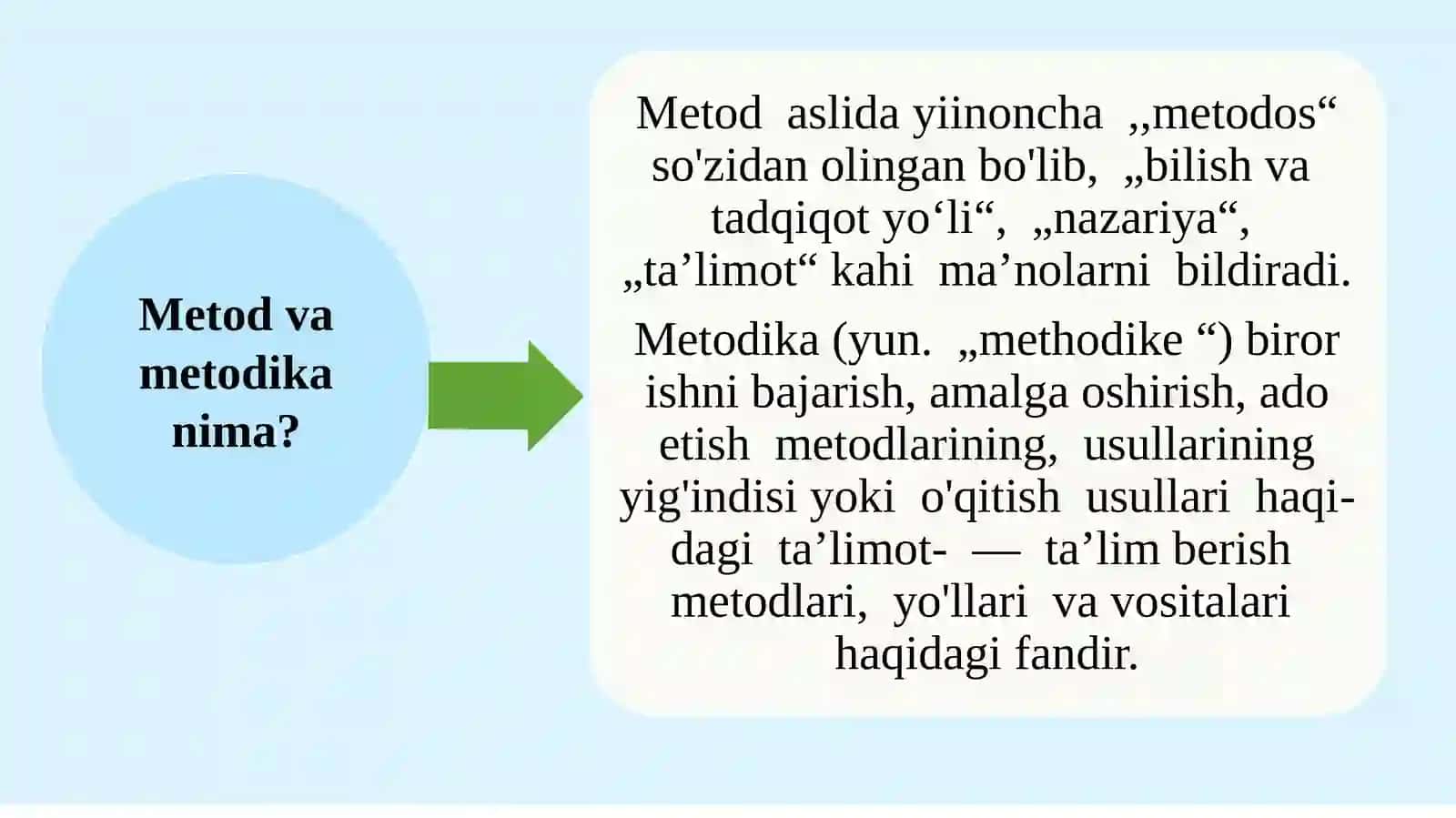 Boshlang‘ich sinflarda ona tili o‘qitish metodikasi fanining predmeti va vazifalari. Ona tili o‘qitish prinsiplari, ona tili o‘qitish metodikasining tekshirish usullari. (Ma’ruza) 3