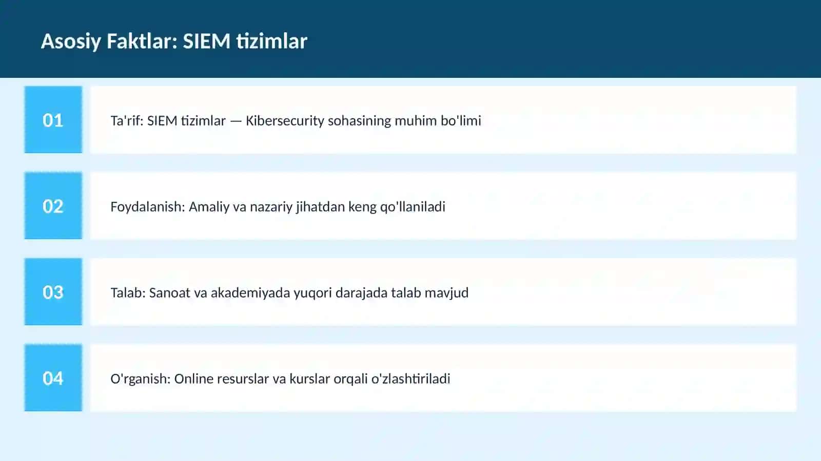 SIEM tizimlar 3
