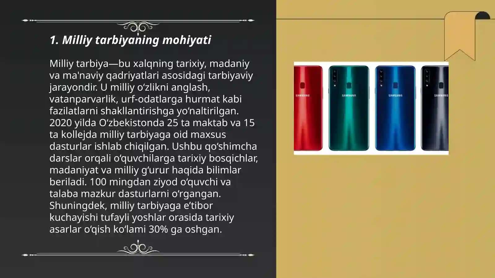 Milliy tarbiya avloddan avlodga otuvchi milliy madaniyat vositasi 3