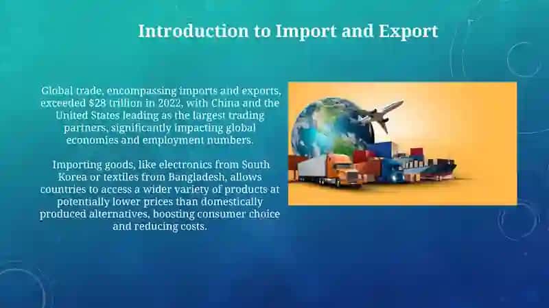Import and Export 3