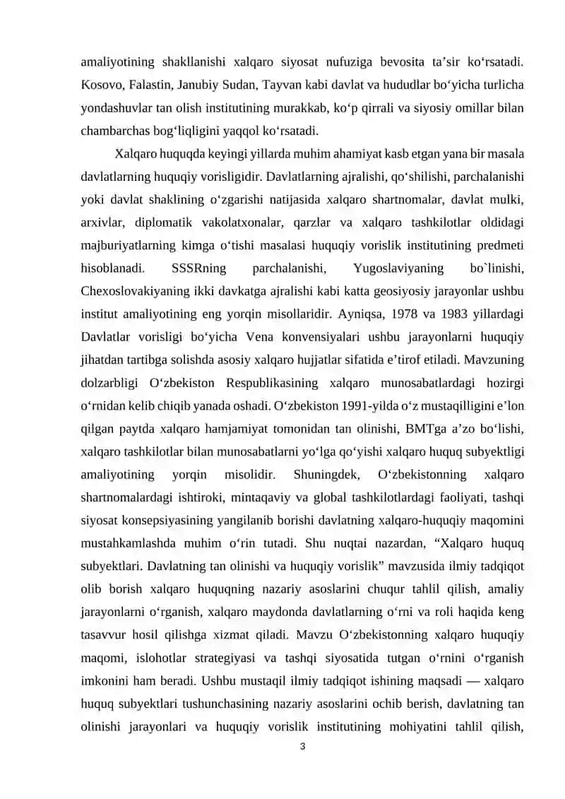 XALQARO HUQUQ SUBYEKTLARI 3