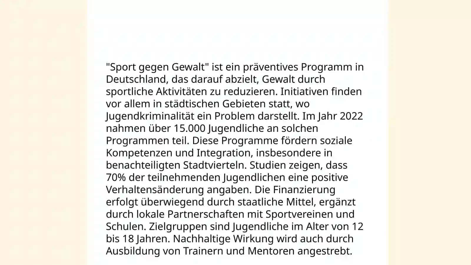 Sport gegen Gewalt 3