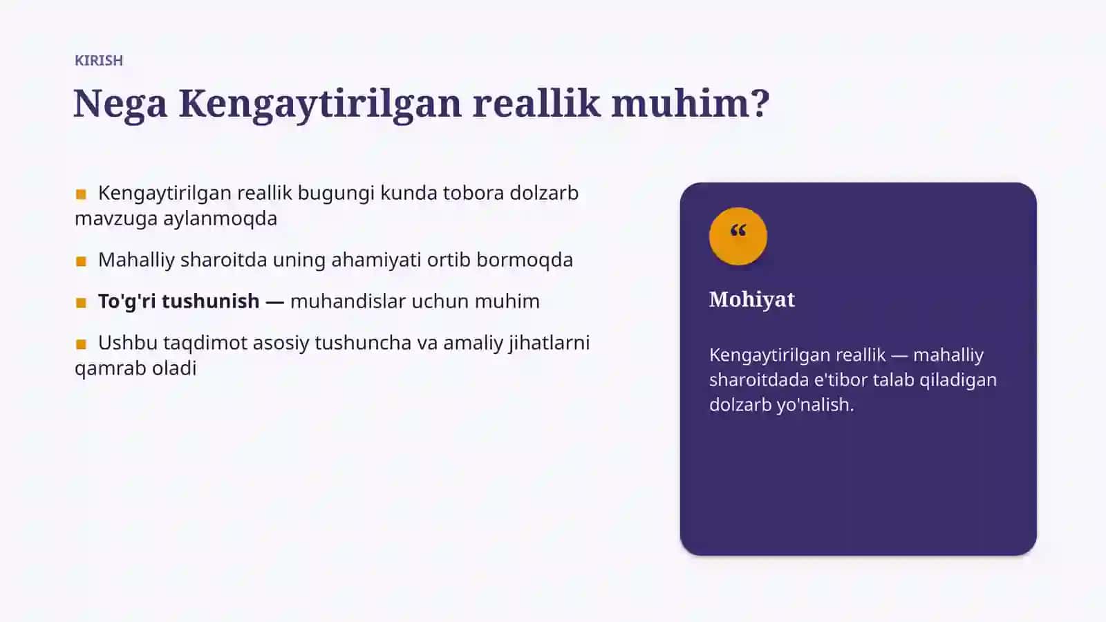 Kengaytirilgan reallik 3