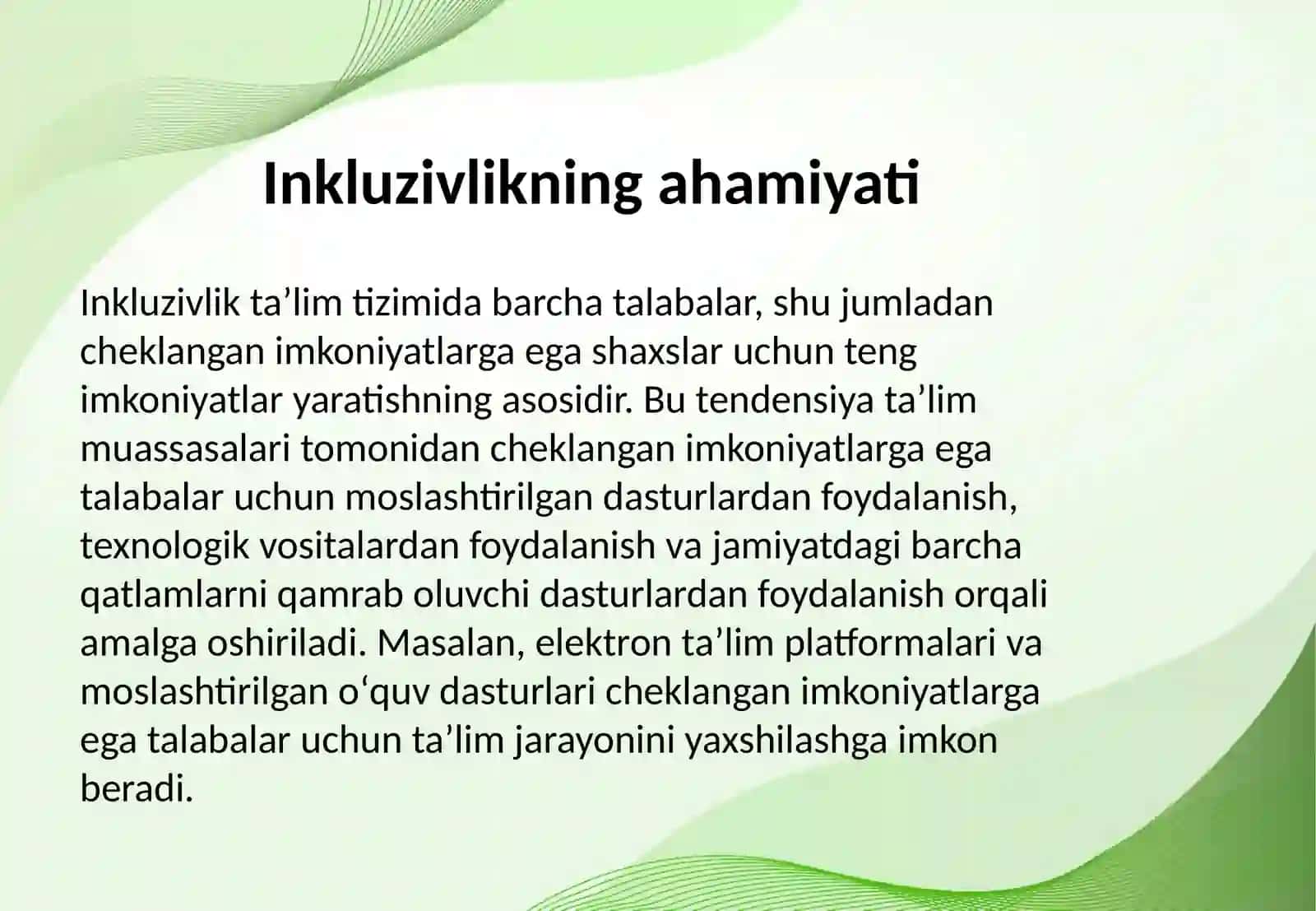 Uzluksiz ta’limda inkluzivlik va teng imkoniyatlar tendensiyalari 3