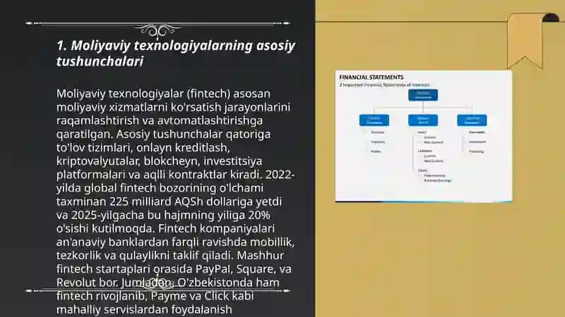 Moliyaviy tashkilotlarda moliyaviy texnalogiyalar xususiyatlari 3