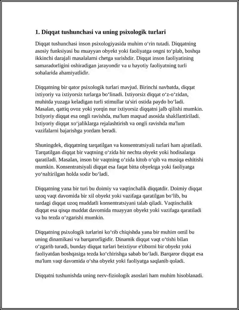 DIQQAT HAQIDA TUSHUNCHA VA NERV-FIZIOLOGIK ASOSLARI 3