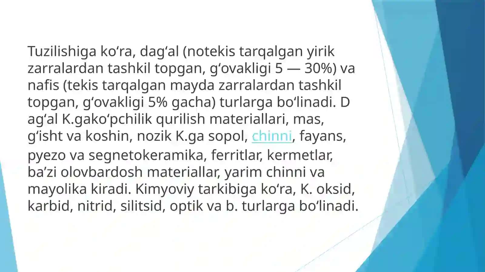 Olovbardosh keramik materiallar 3