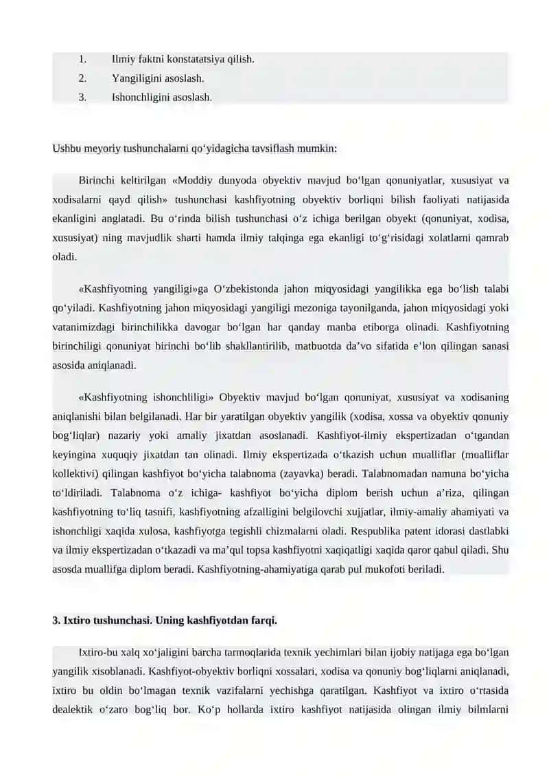 Kashfiyot-texnik masalalar yechishning ilmiy asosi sifatida 3