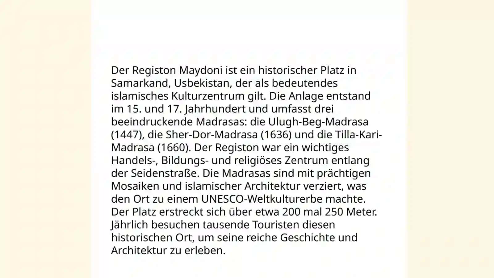 Registon maydoni 3