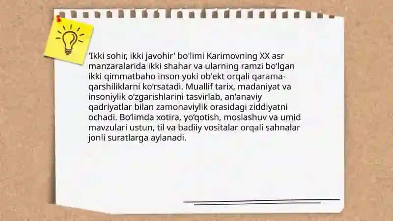 Ikki sohir, ikki javohir 3