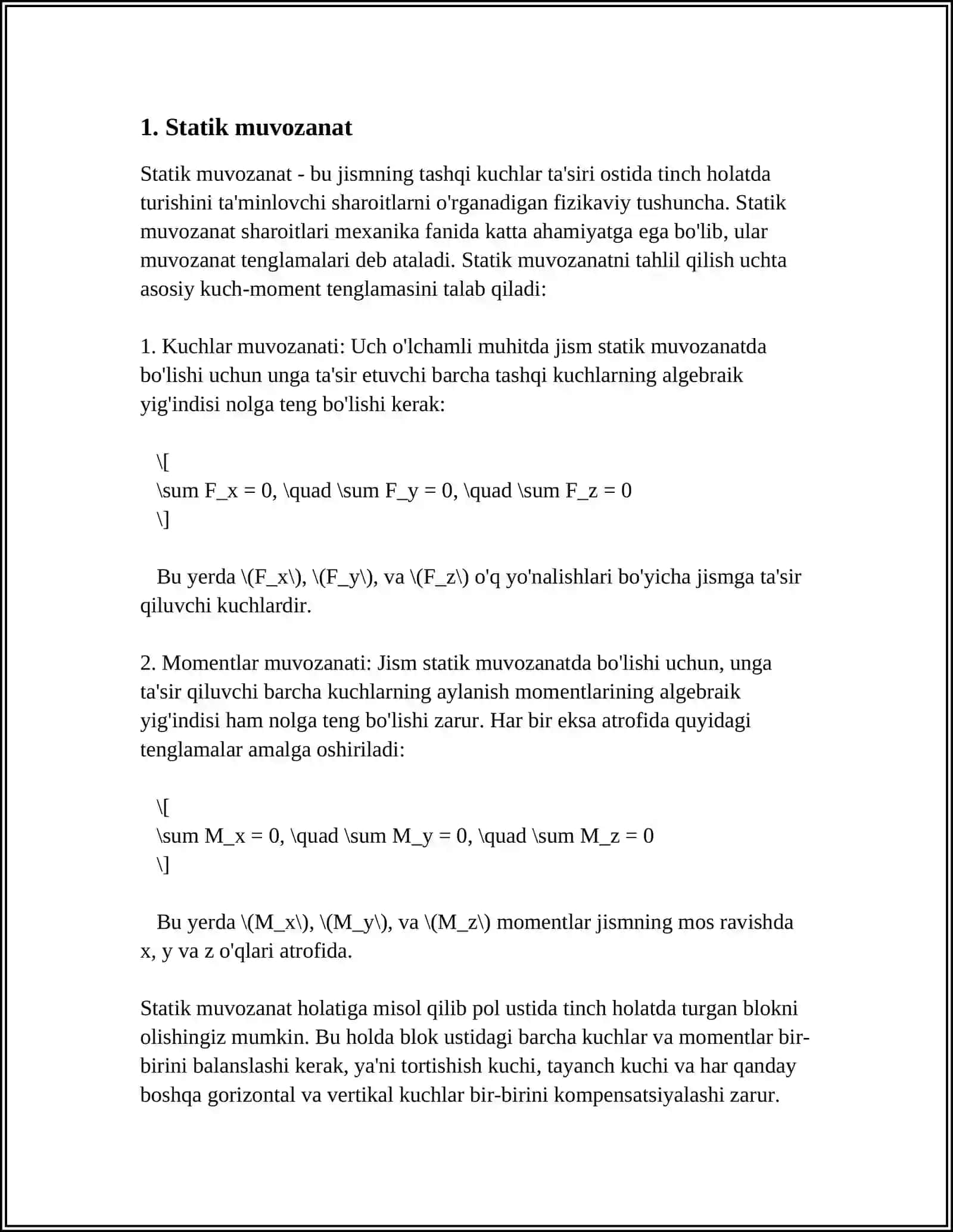 ANALITIK MEXANIKA 3