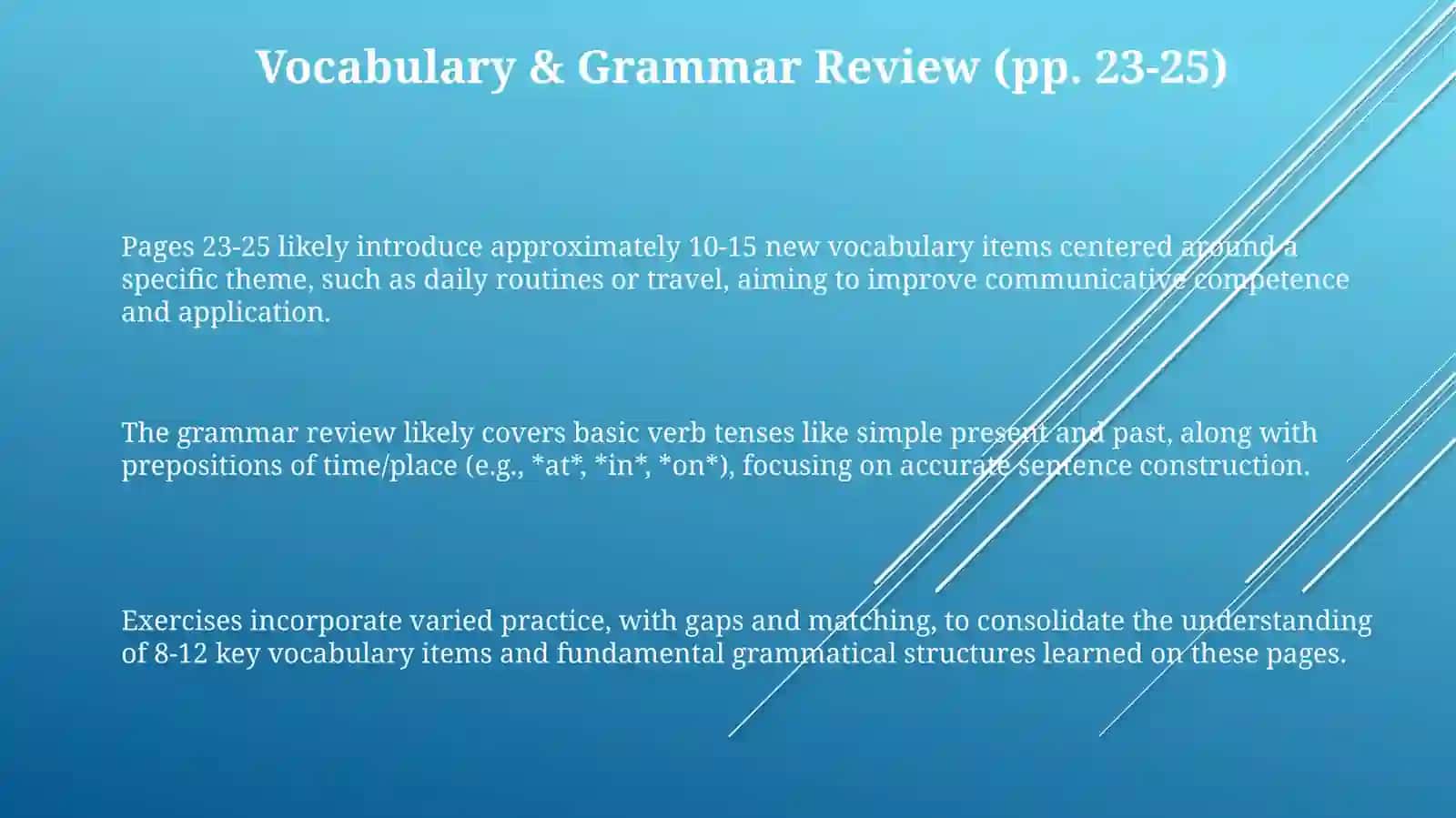 Revision (Oxford Word skills). Basic. Review 3