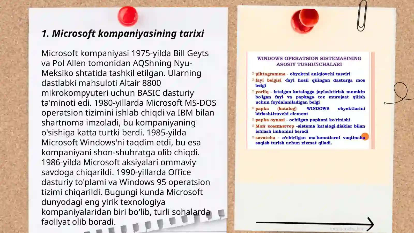 Microsoft kompaniyasi va Windows operatsion tizimi haqida 3
