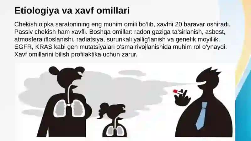 O’pka saratonining diagnostikasi va davolash usullari 3