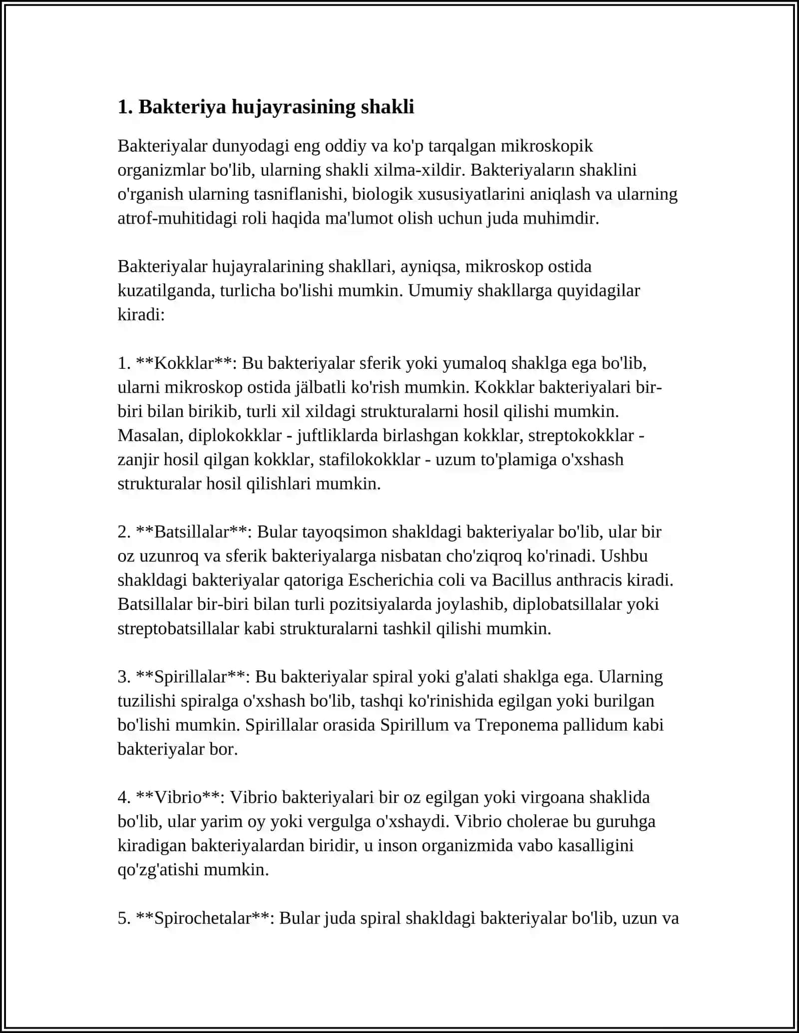 BAKTERIYA MORFOLOGIYASI 3