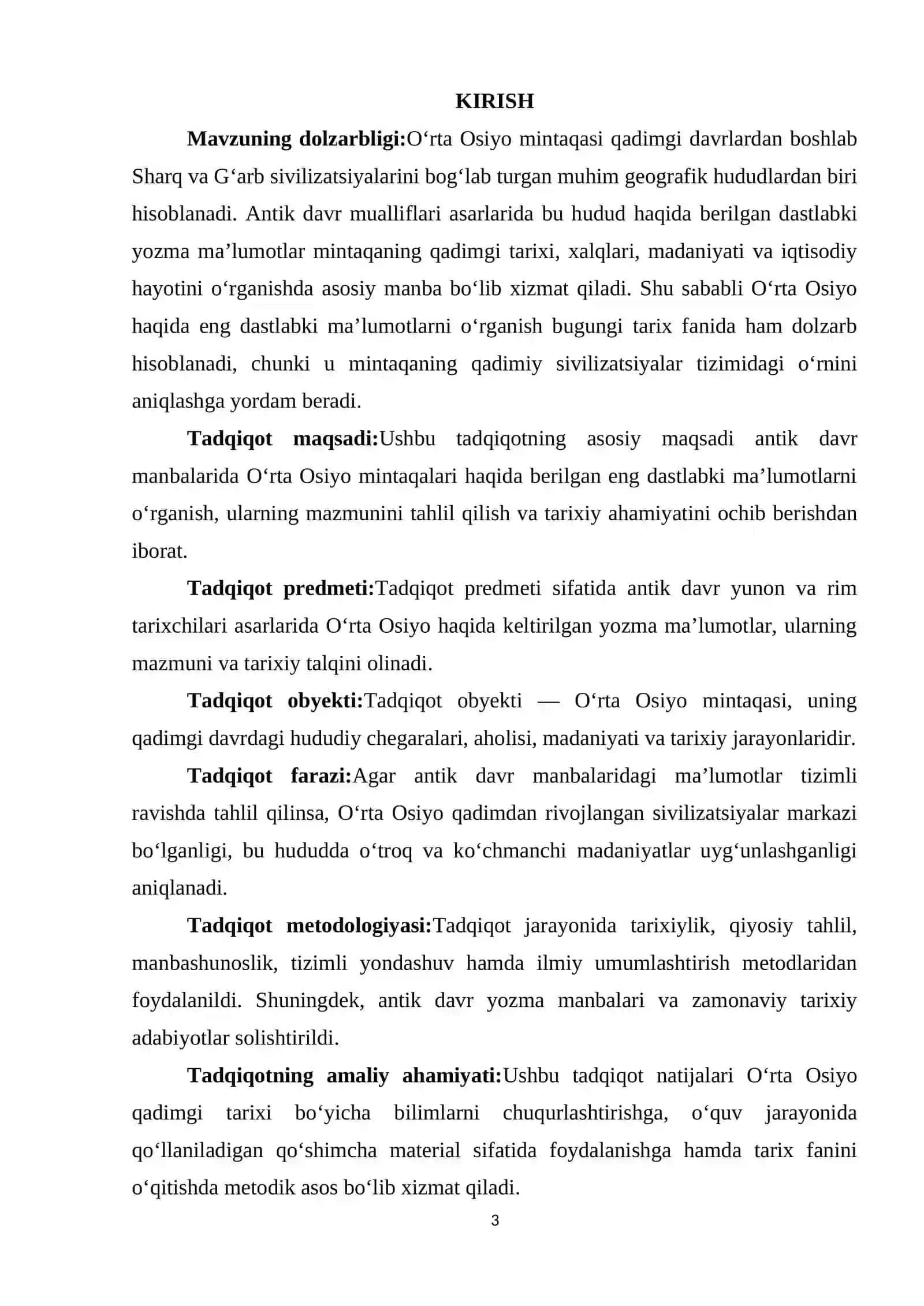 O‘RTA OSIYO HAQIDAGI ILK GEOGRAFIK TASAVVURLAR 3