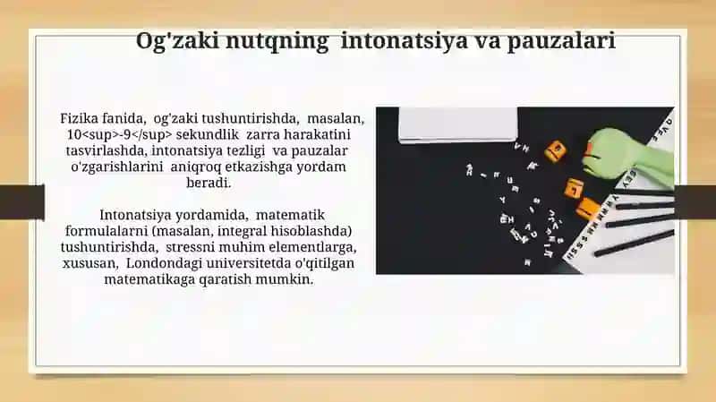Aniq fanlar va kompyuter texnologiyalari sohalarida yozma va og'zaki nutqning o'ziga xosligi 3