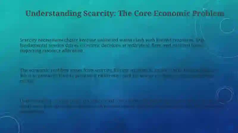 The Economic Problem: Scarcity and Choice 3