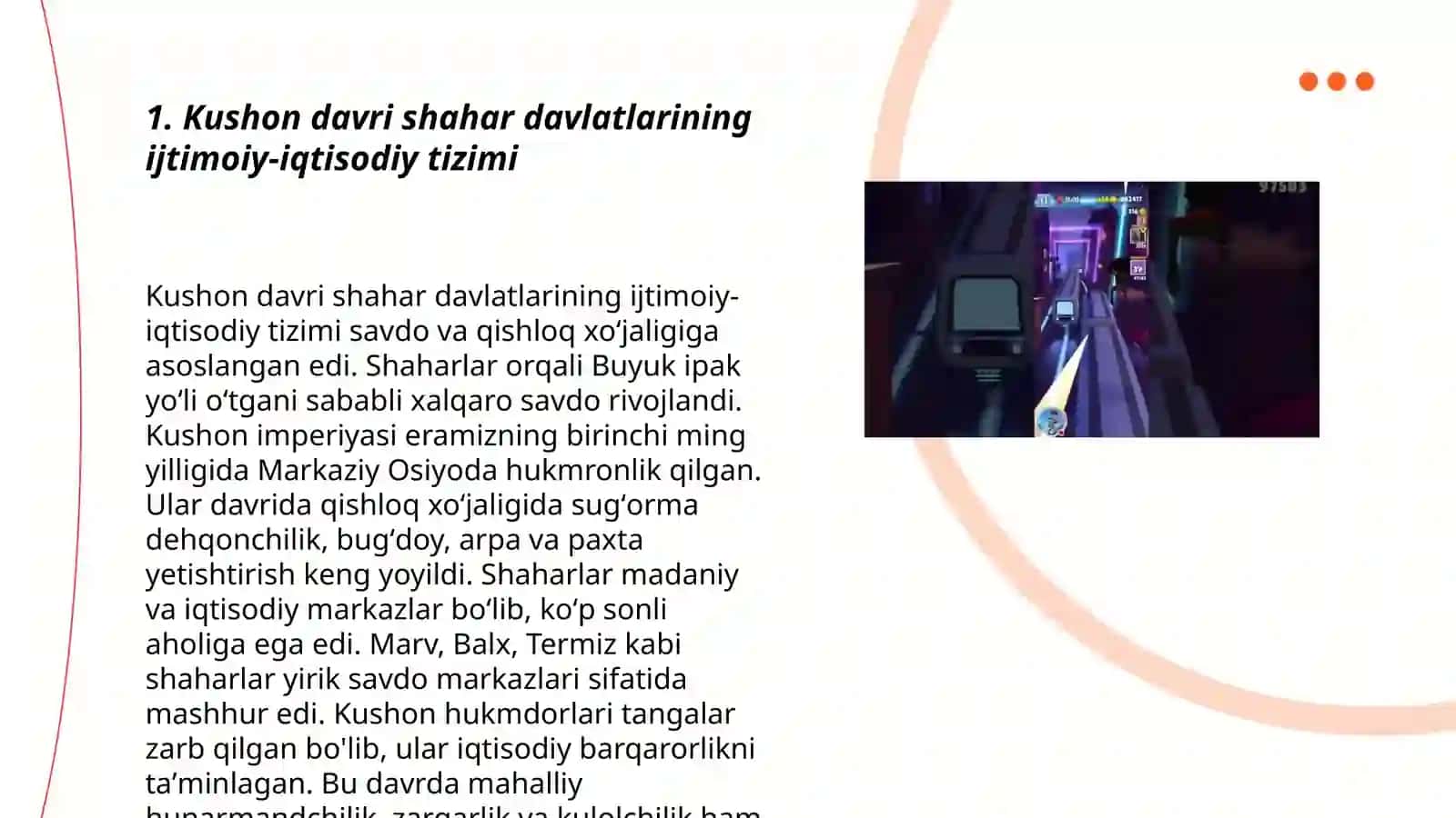 Kushon podsholigi davrida boshqaruv tizimi O'zbekiston xududida tashkil topgan shahar davlatlar 3