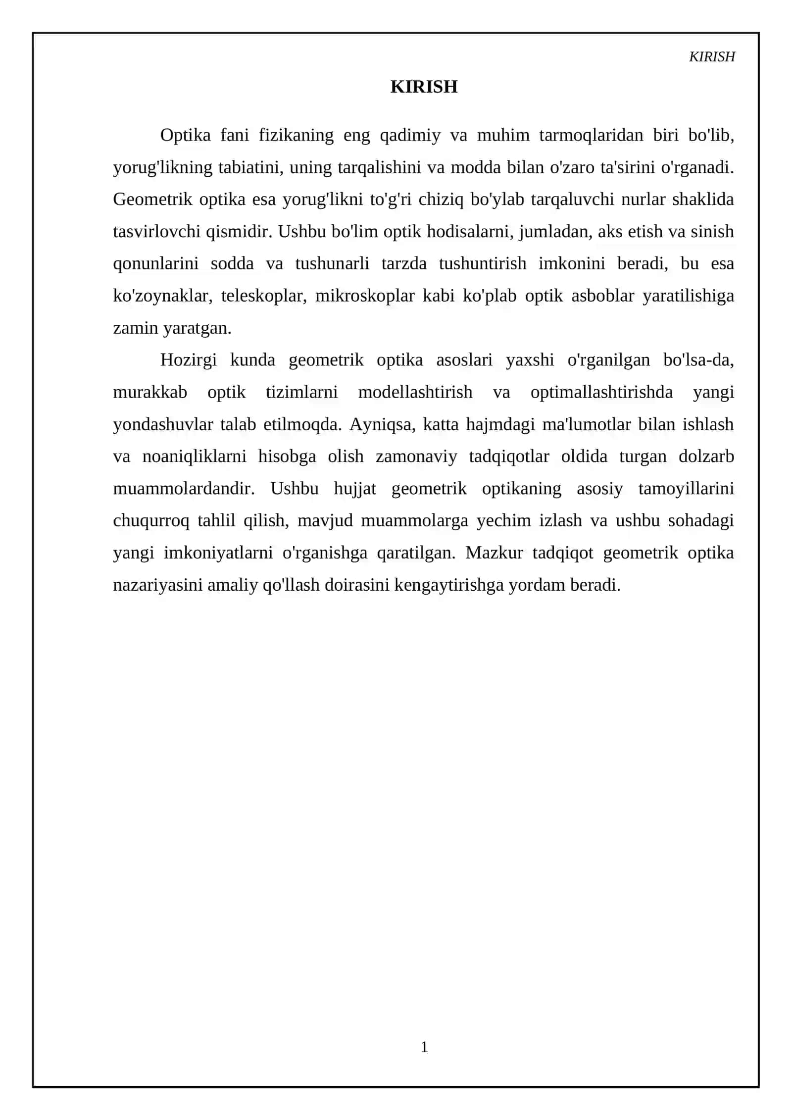 Geometrik optika 3