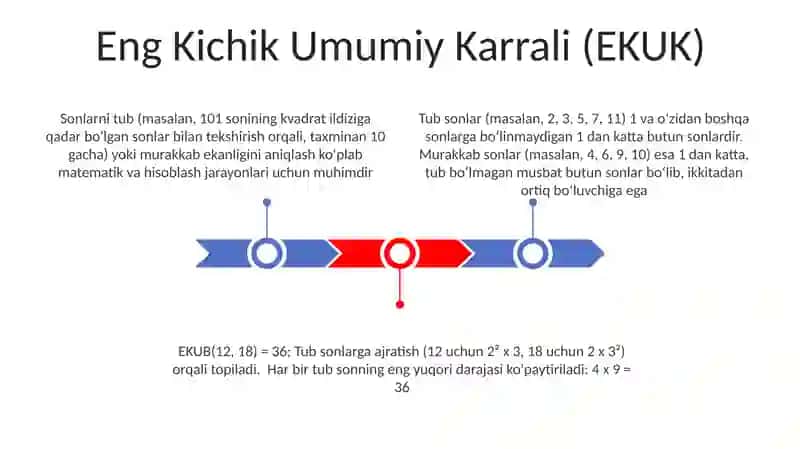 Tub va murakkab sonlar 3