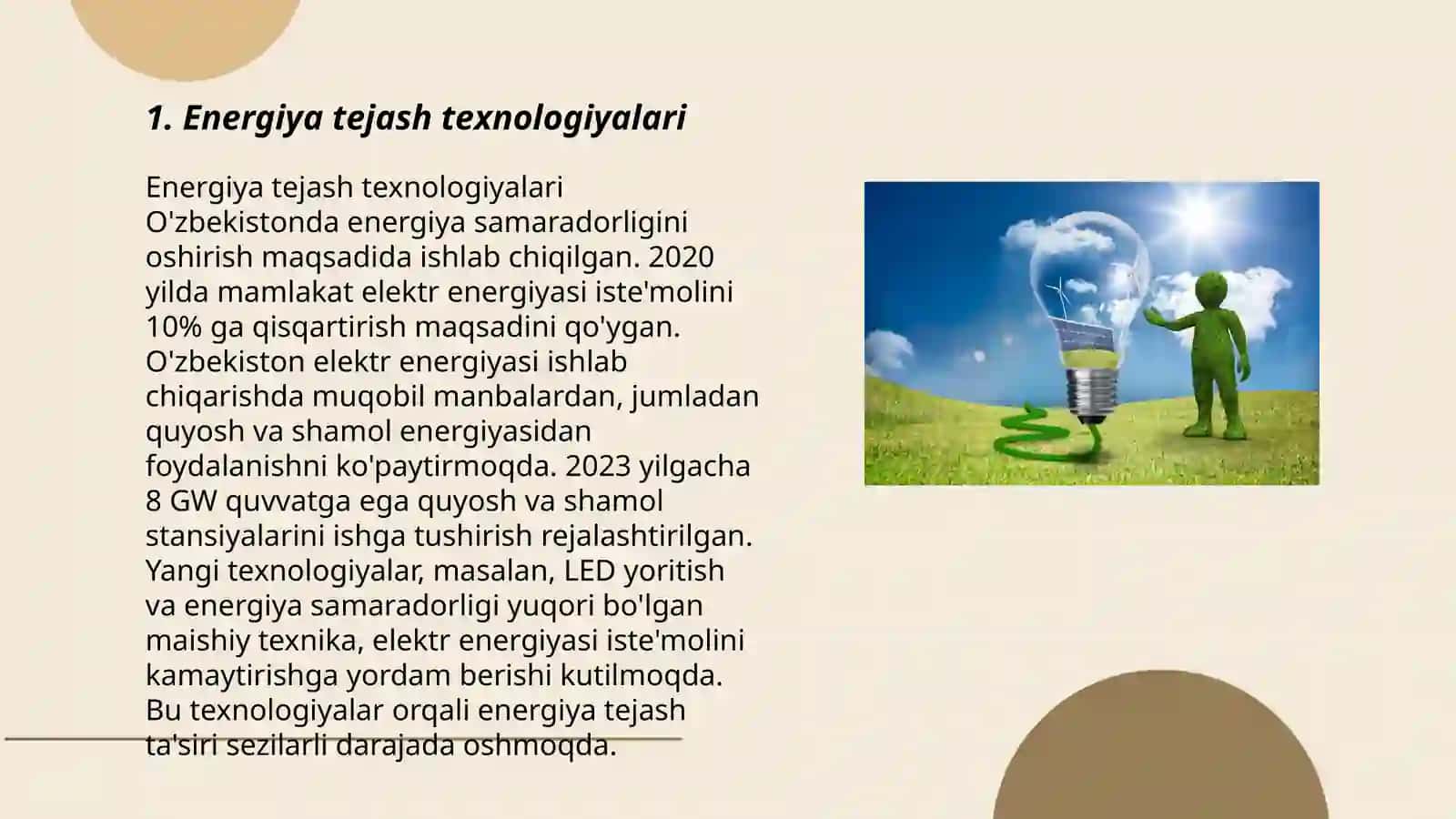 Energiya tejash texnologiyalari 3
