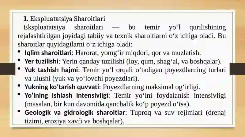 Temir yo‘l ustki qurilmasi elementlarini tanlash 3