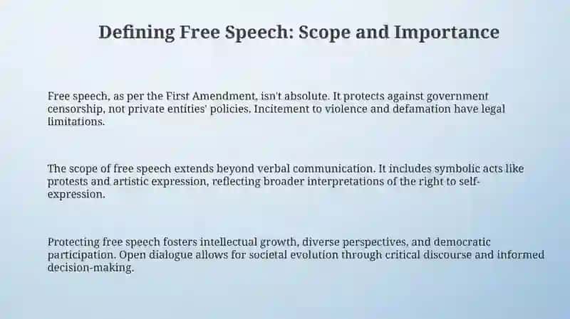 Speaking more freely 3