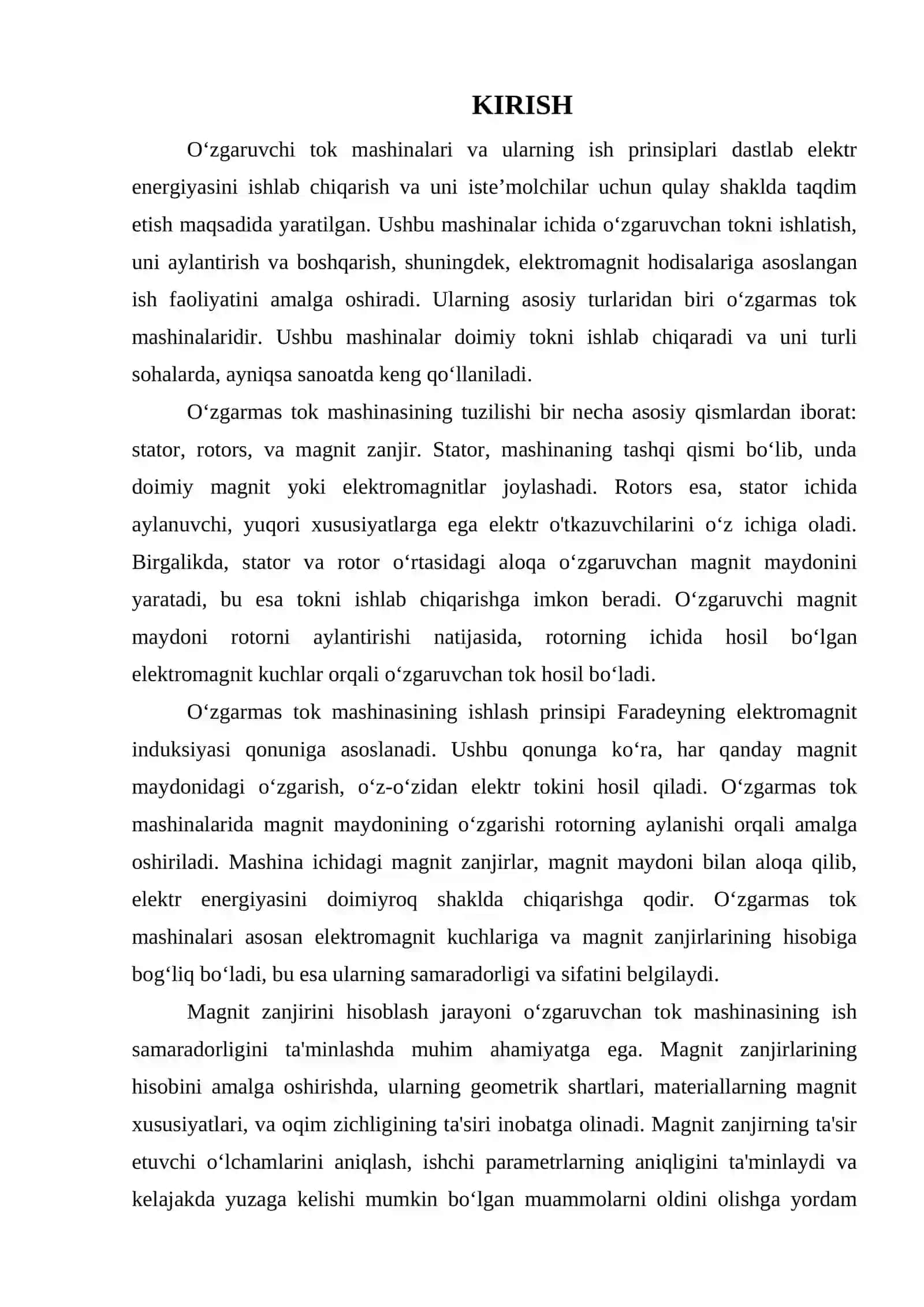 O‘ZGARMAS TOK MASHINALARINING TUZILISHI VA ISHLASH PRINSIPI 3