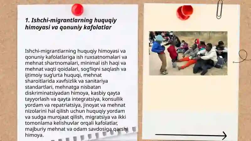 Ishchi-migrantlar va ularning oila azolarini himoya qilish 3