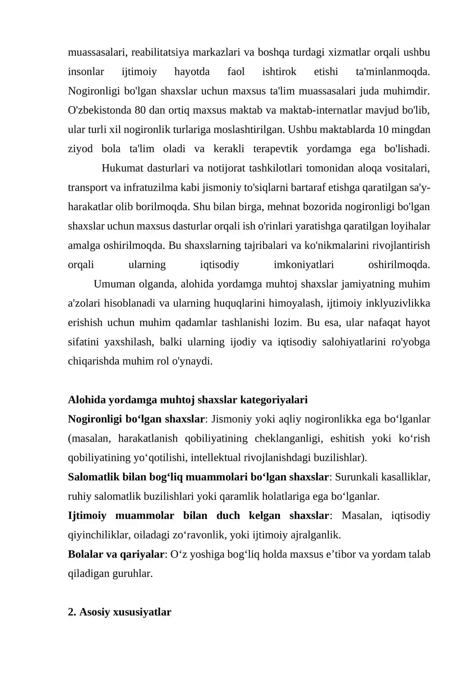 ALOHIDA YORDAMGA MUHTOJ SHAXSLARNI INKLYUZIV TA'LIM KONSYEPSIYASINING MOHIYATI VA ASOSIY QOIDALARI 3