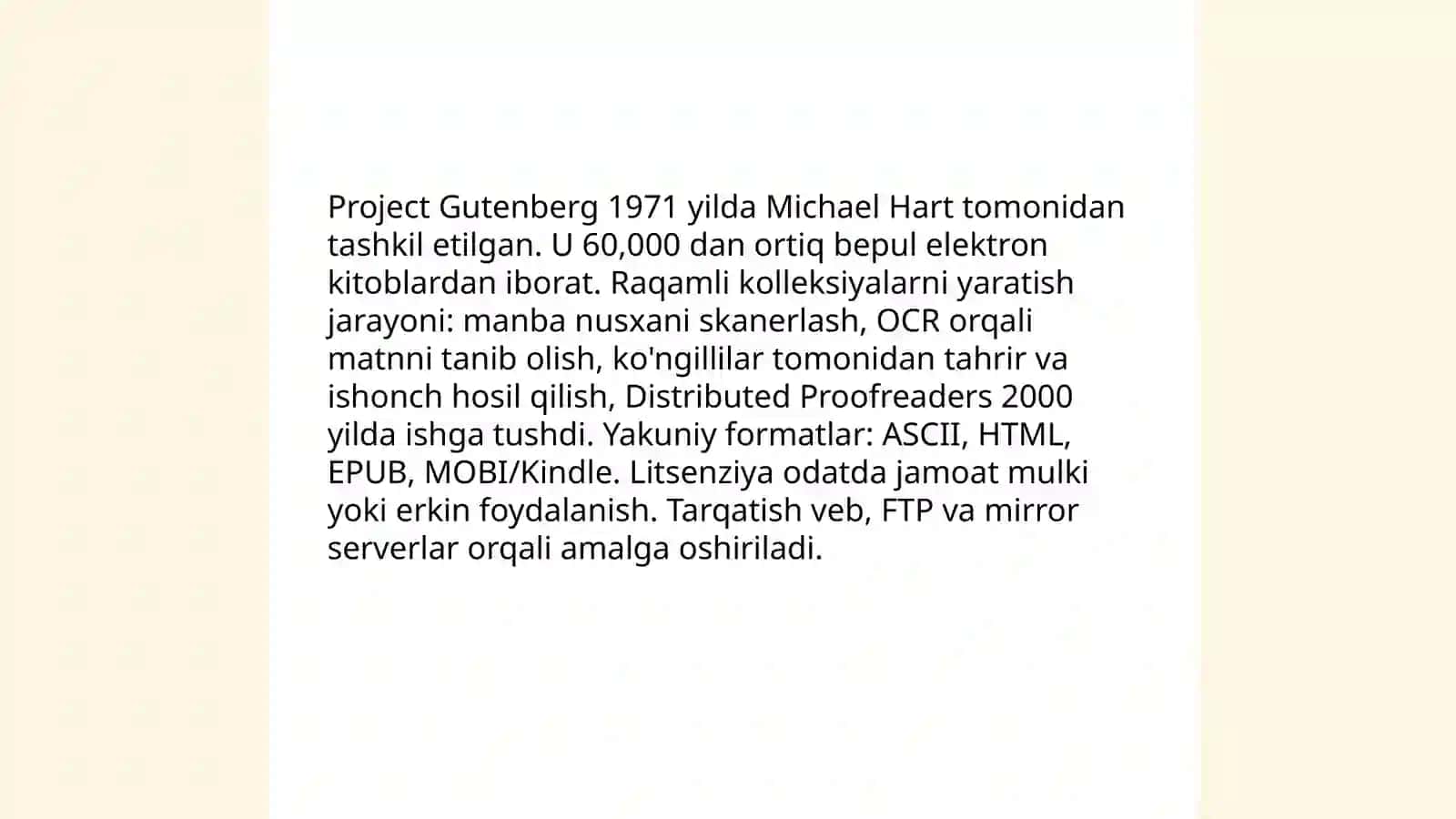 Dunyoning mashxur elektron kutubxonalari va ularning ish faoliyati 3