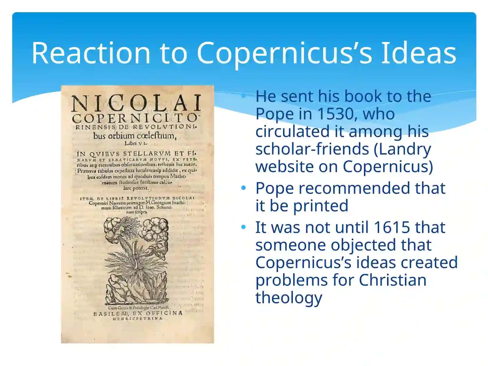 Physics and Math in Sixteenth and Seventeenth Centuries in Europe 3