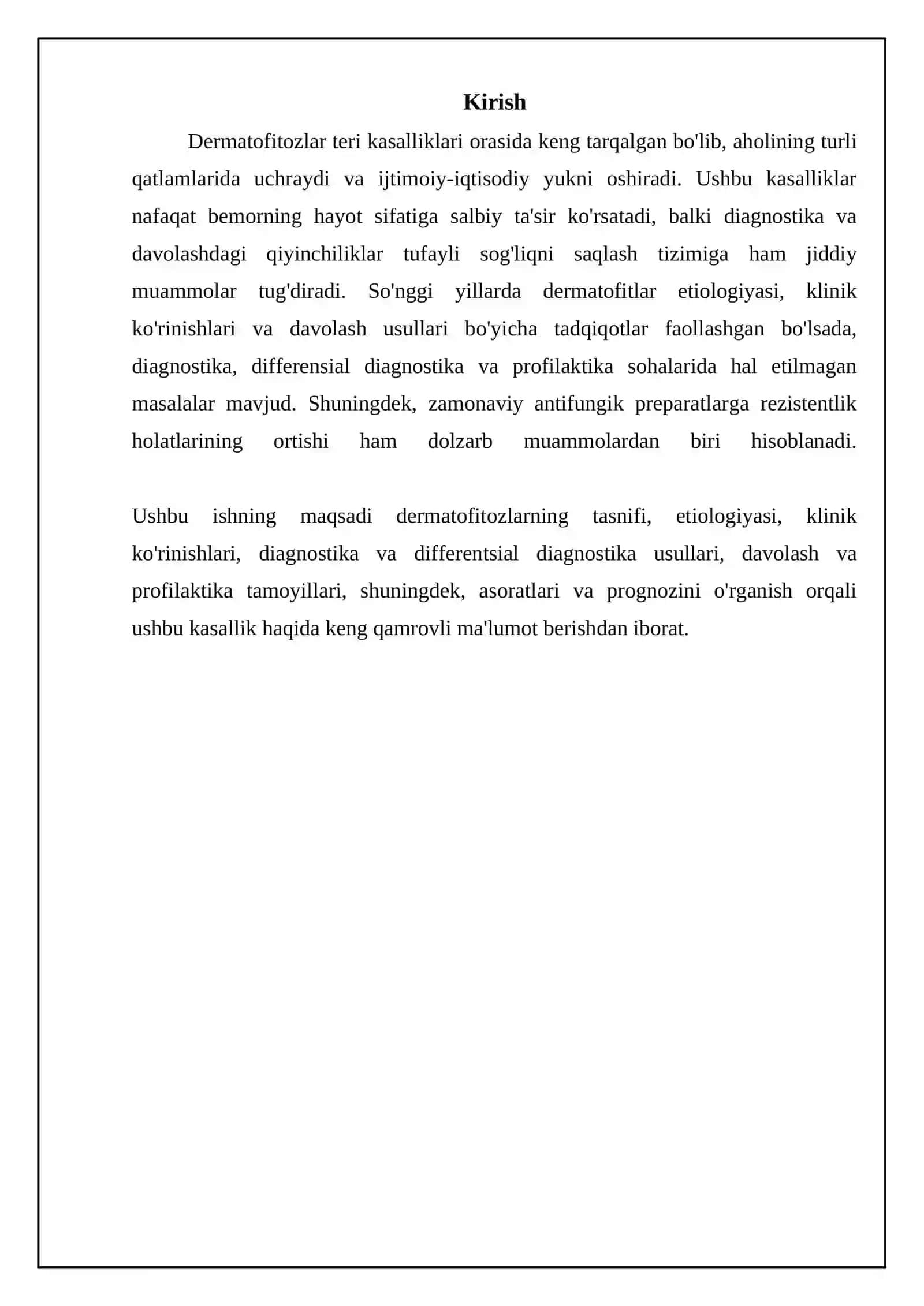 Dermatofitozlar: Ta'rif, Etiologiya va Turlari 3