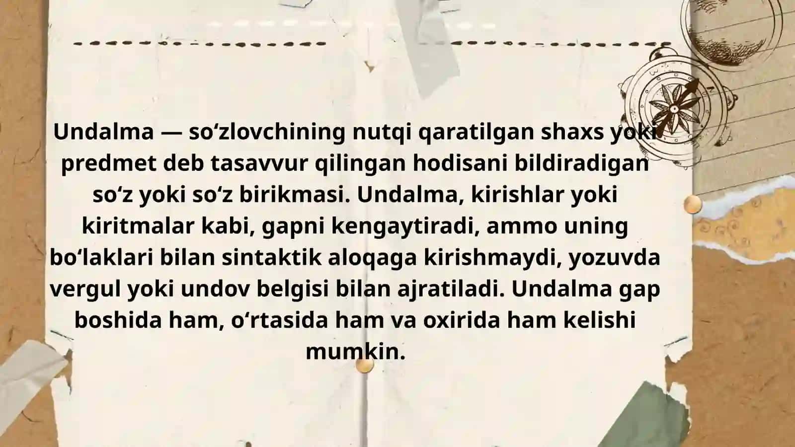 Sodda gap va ularning tasniflanishi 3