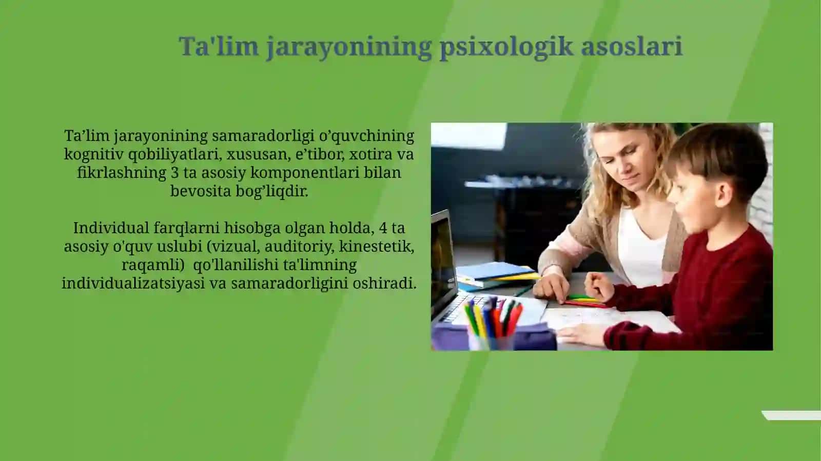 Pedagogik jarayon konsepsiyalari va uning psixologik asoslari 3