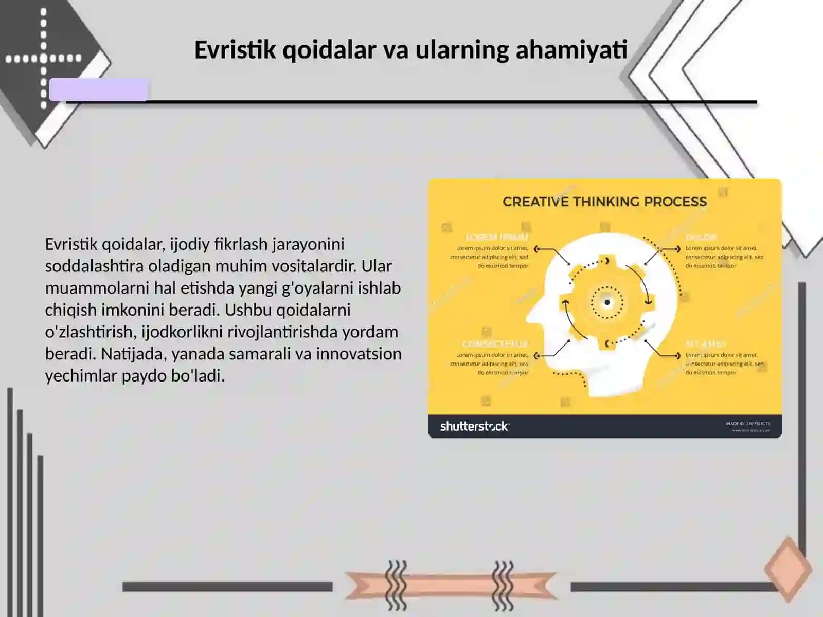 Evristik qoidalarning turlari 3