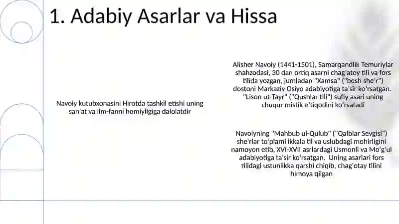 Alisher Navoiy hayoti va faoliyati 3
