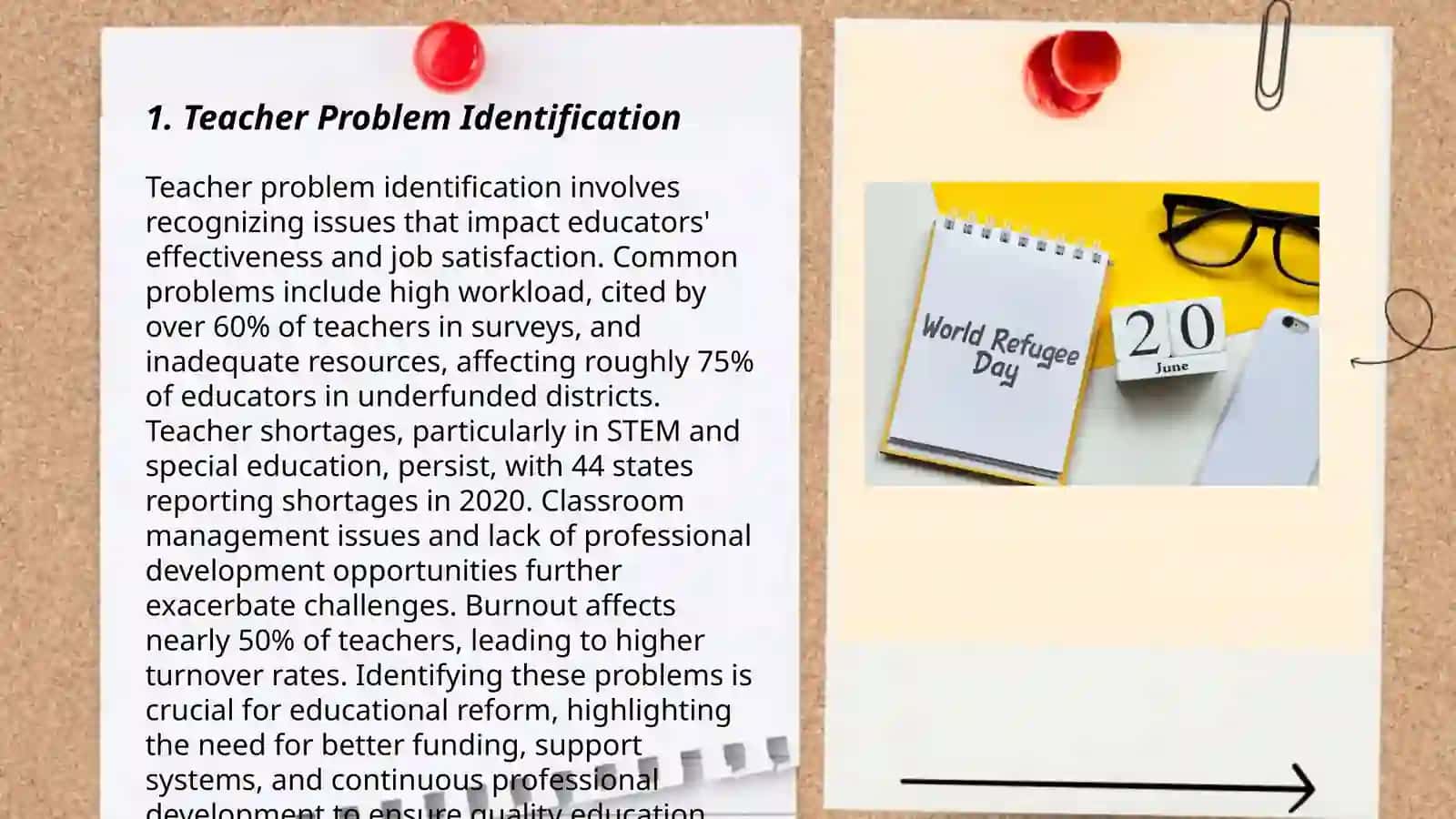 Stages of classroom investigation (teacher problem identification and formulating a realistic research question, action planning (choosing appropriate data collection method), data collection, data analysis 3