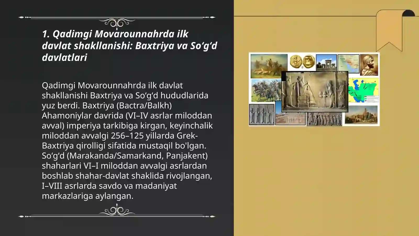 Oʻzbekiston davlatchilik tarixi eng qadimgi davrdan 16 asrgacha 3