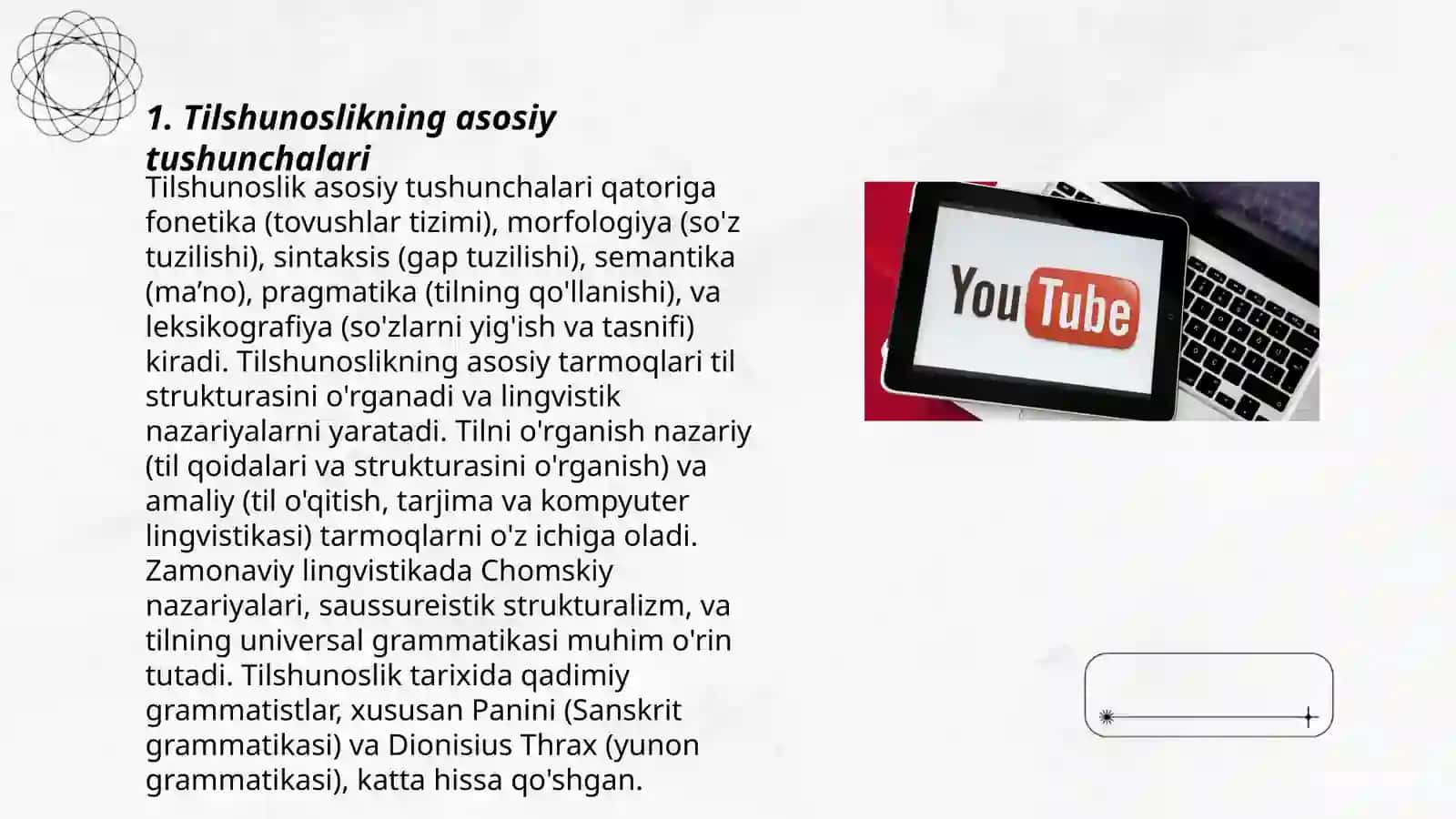 Tilshunoslikning asosiy tushunchalari 3