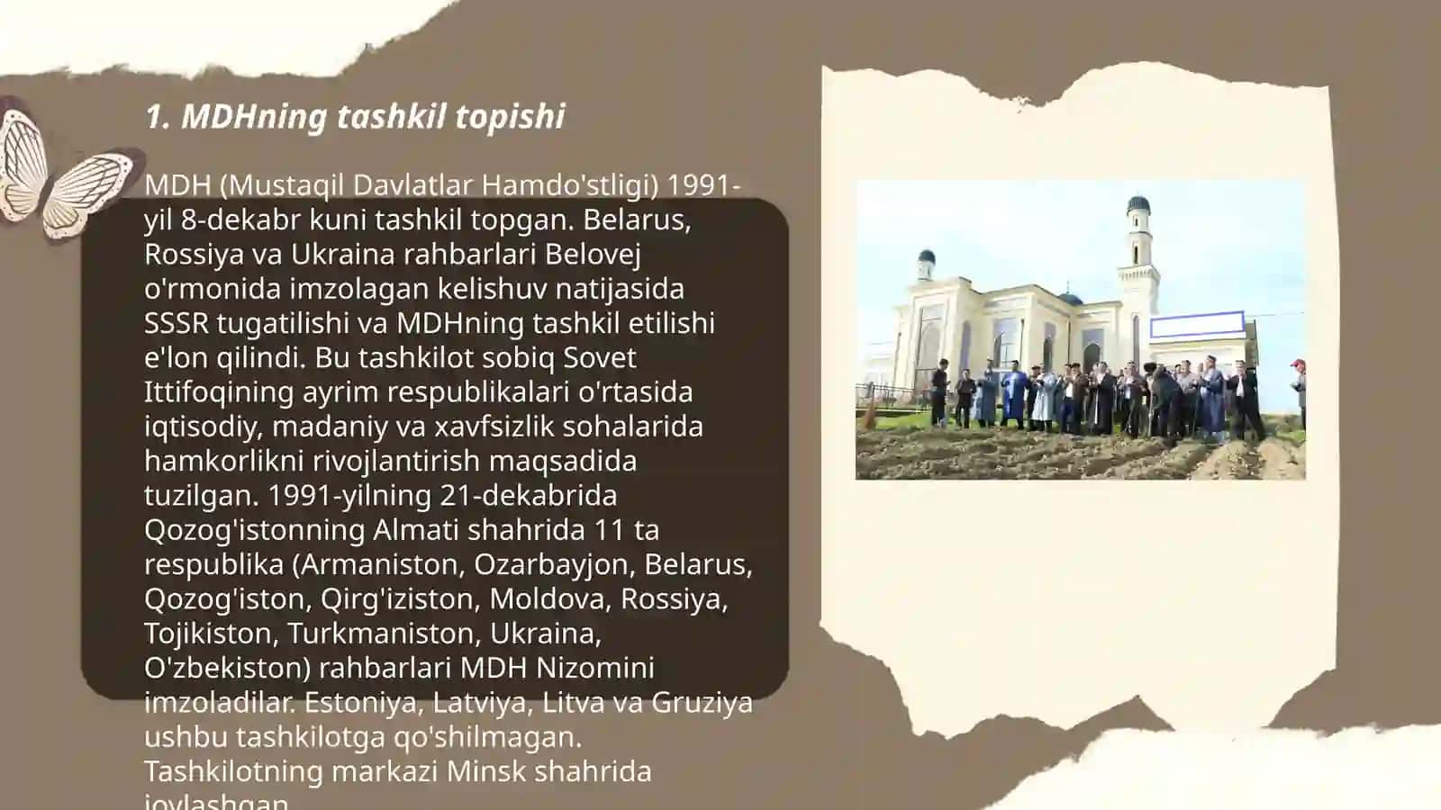 Mustaqil Davlatlar Hamdo'stligi (MDH) 3