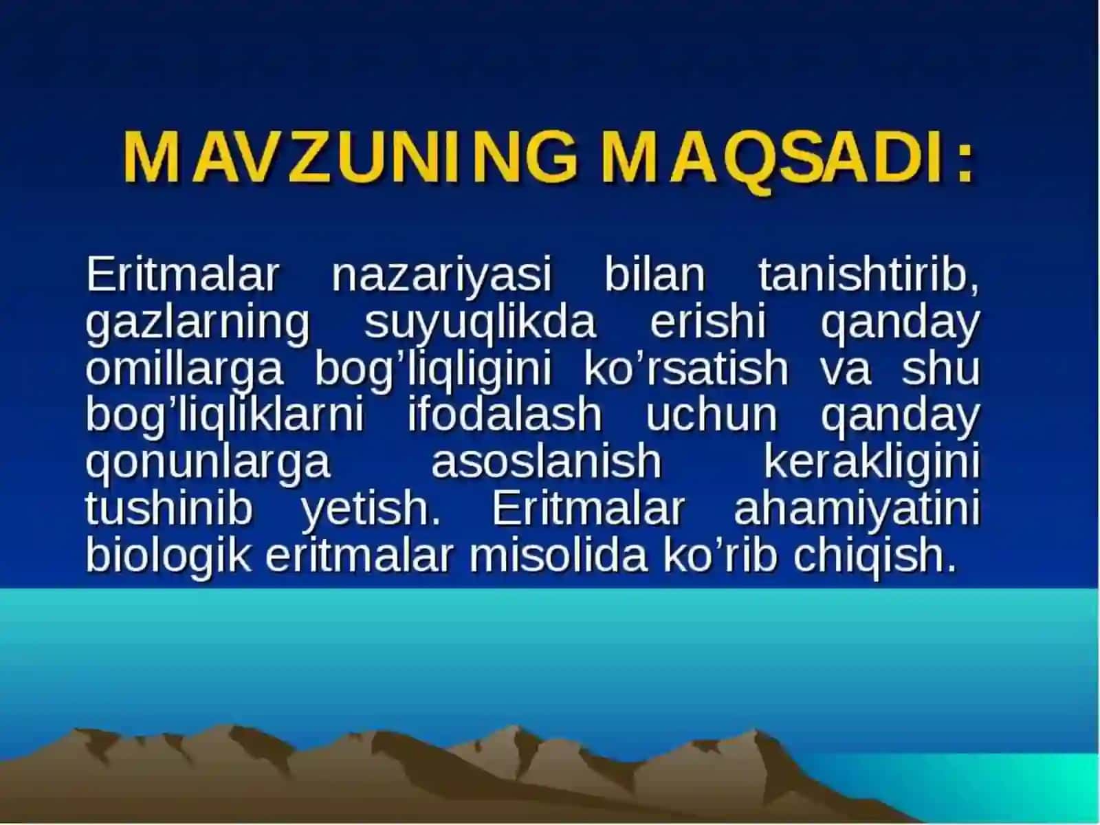 Ideal eritma qonunlari 3