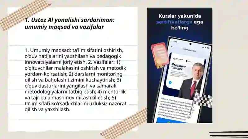 Ustoz Al yonalishi sardoriman 3