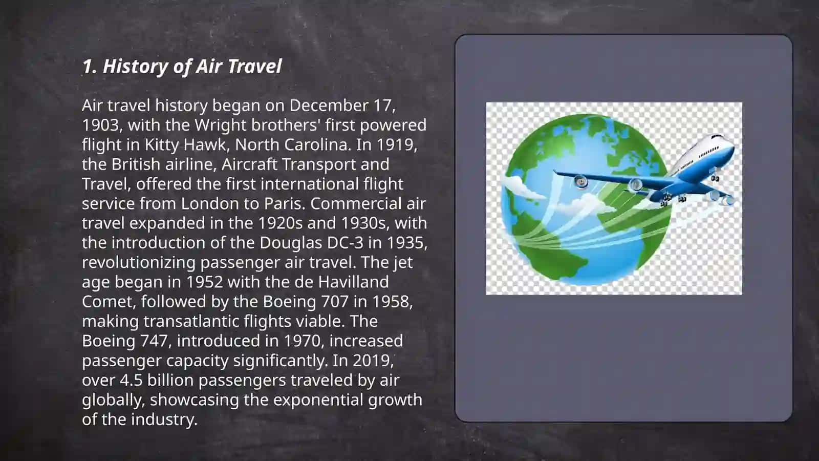 Air travel history 3