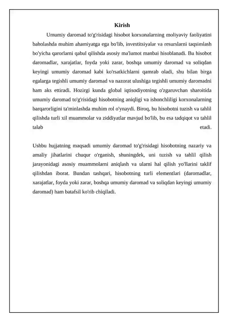 Yakuniy moliyaviy natija hisobi 3