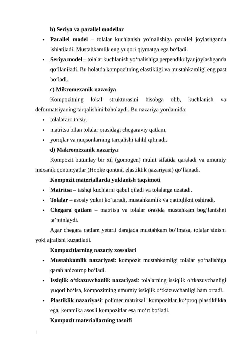 Polimerlar va kompozitlarning ahamiyati 3
