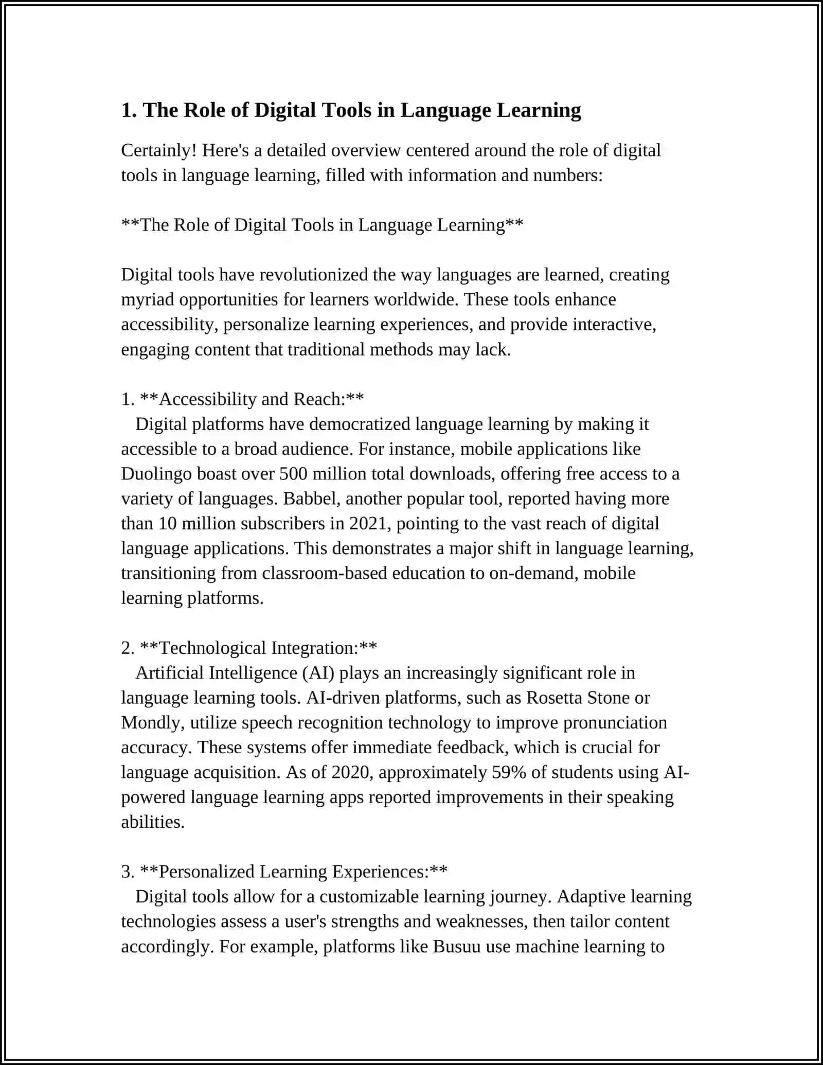 The Role of Digital Tools in Language Learning 3