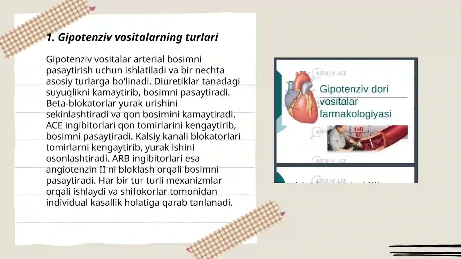 Gipotenziv vositalar 3