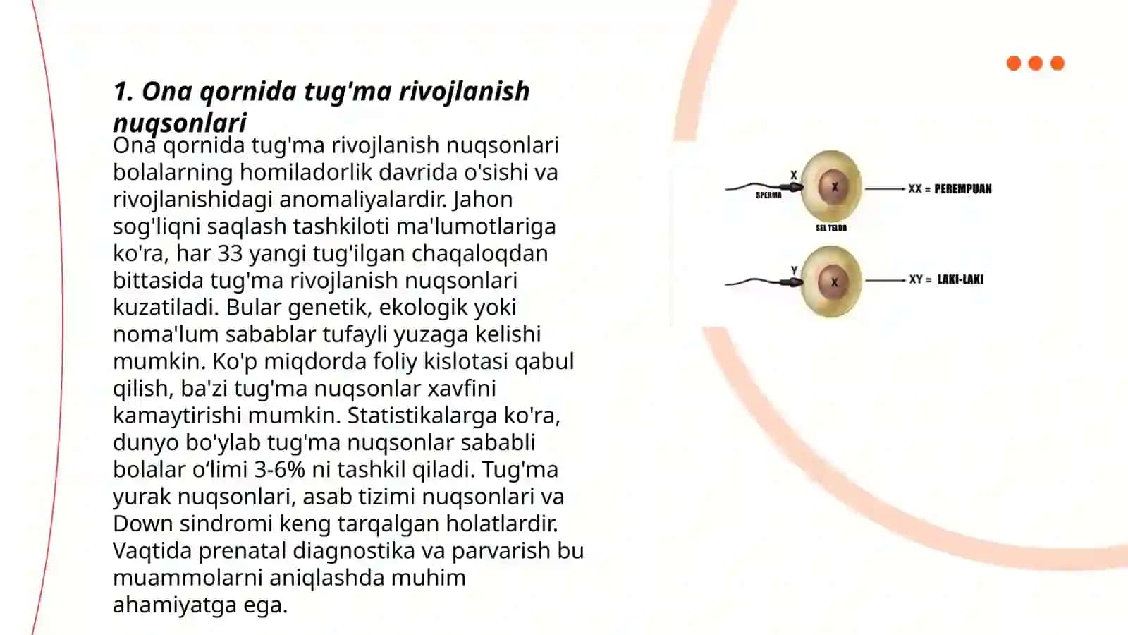 Ona qornida rivojlanish patologiyasi 3